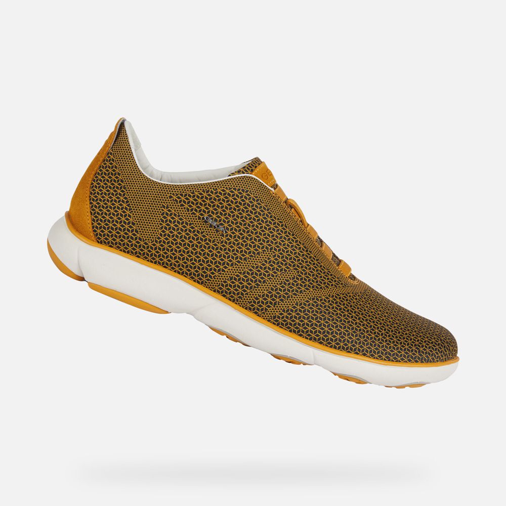 Geox Sneakers Yellow Nebula - Geox Mens Shoes - ASJMIK047